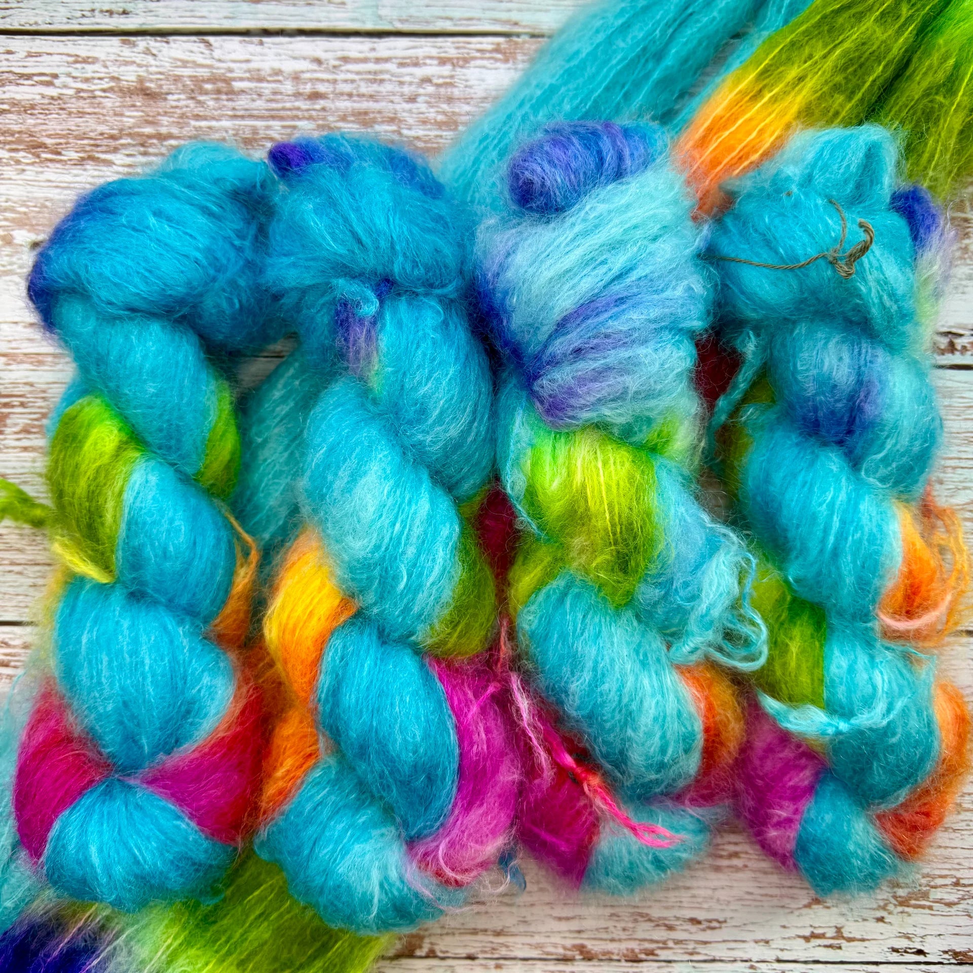 Chonk Mohair •Rainbow in the Sky•