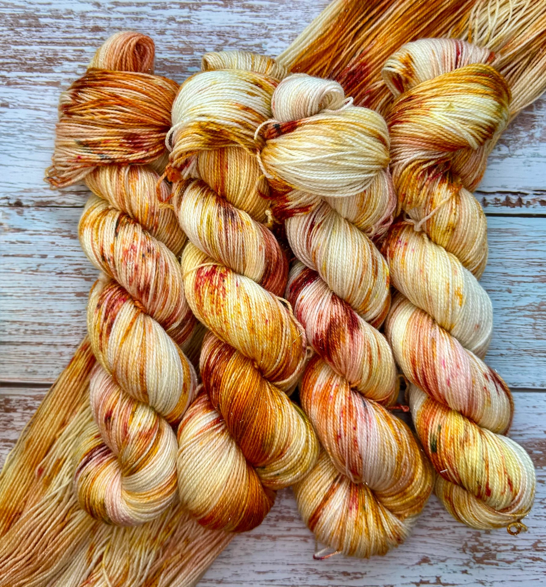 Glitter Sock Yarn •The Skein of a Killer•