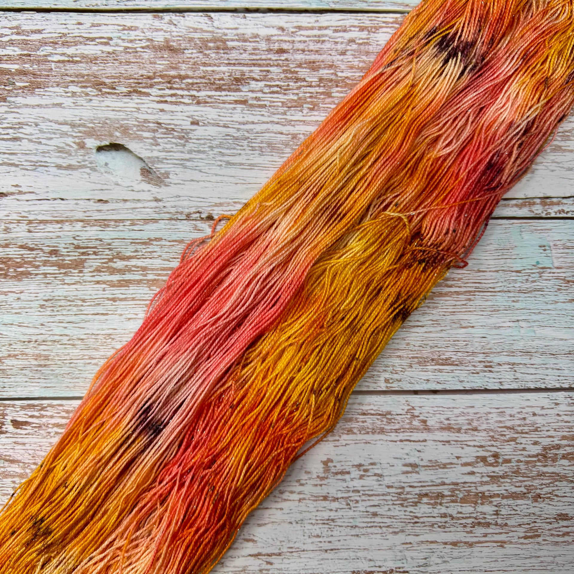 Sparkle Sock Yarn Electric Melon
