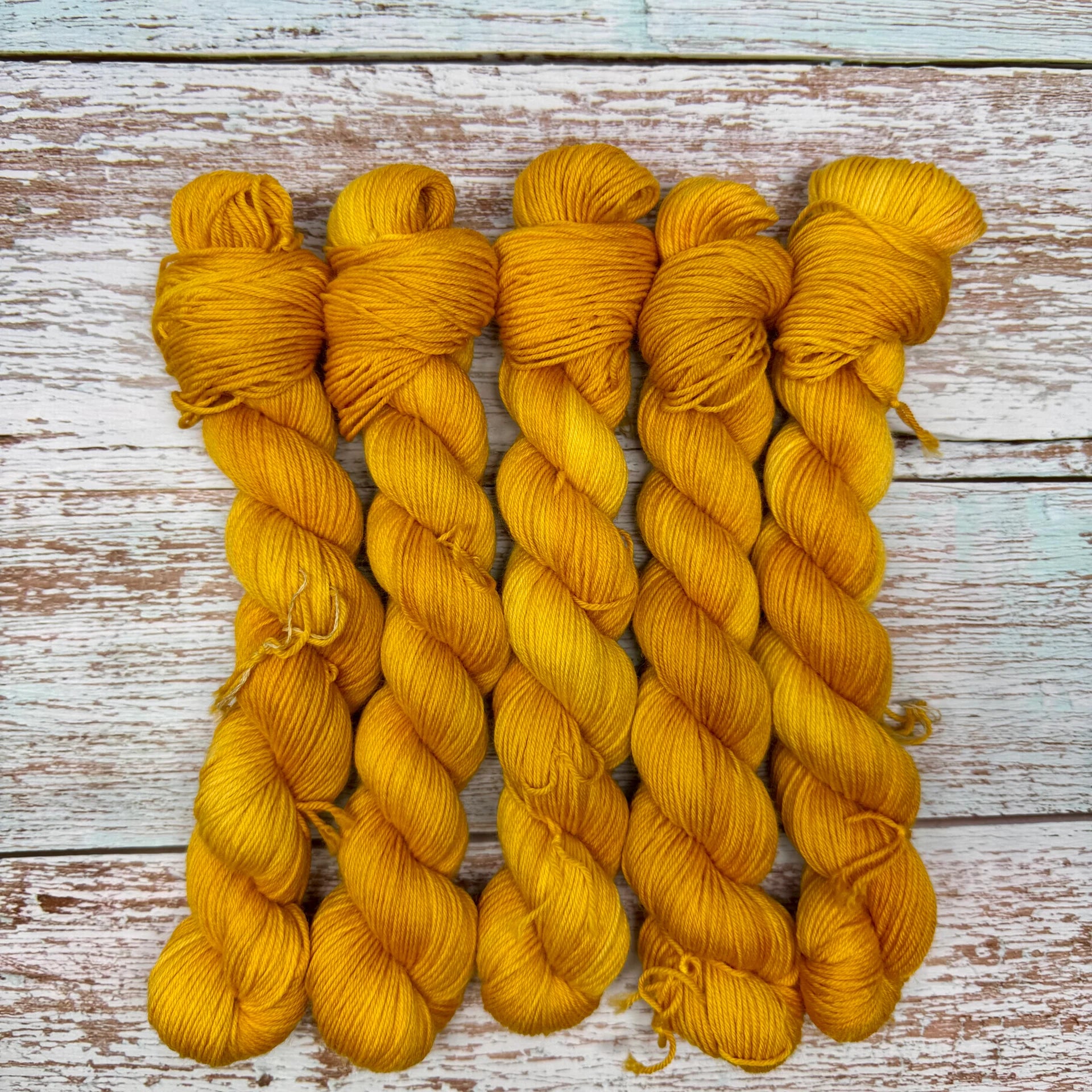 50g Sock Yarn •Mustard Yellow•