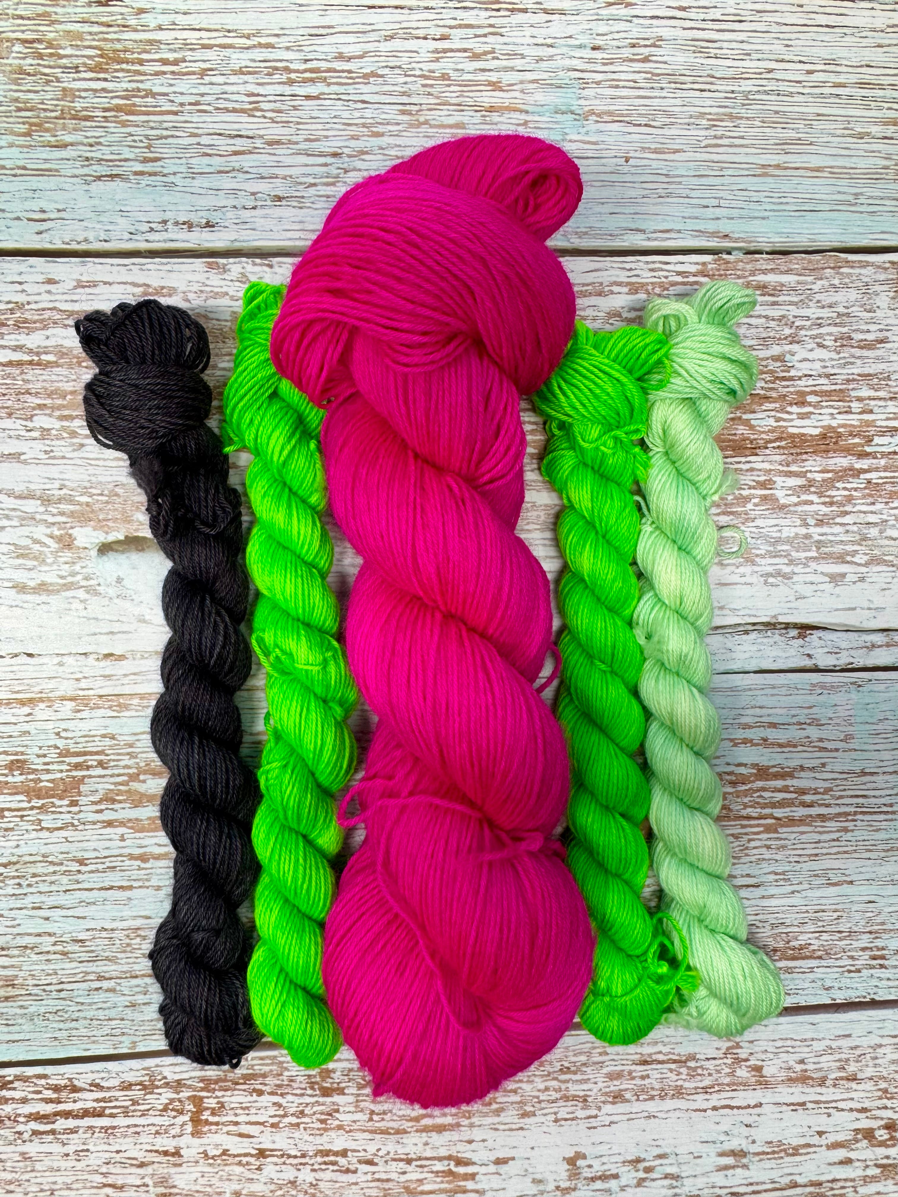 Honeydukes Socken Set •Neon Honeydukes• plus kostenloser Strickanleitung