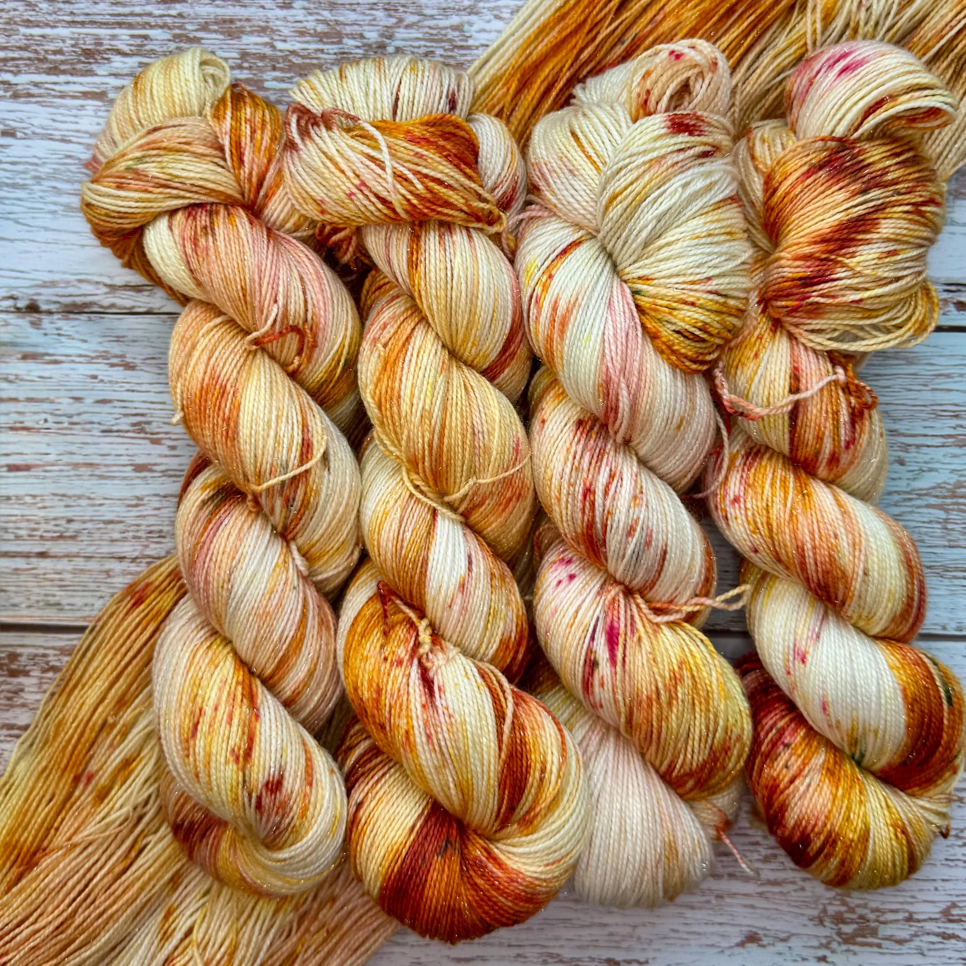Glitter Sock Yarn •The Skein of a Killer•
