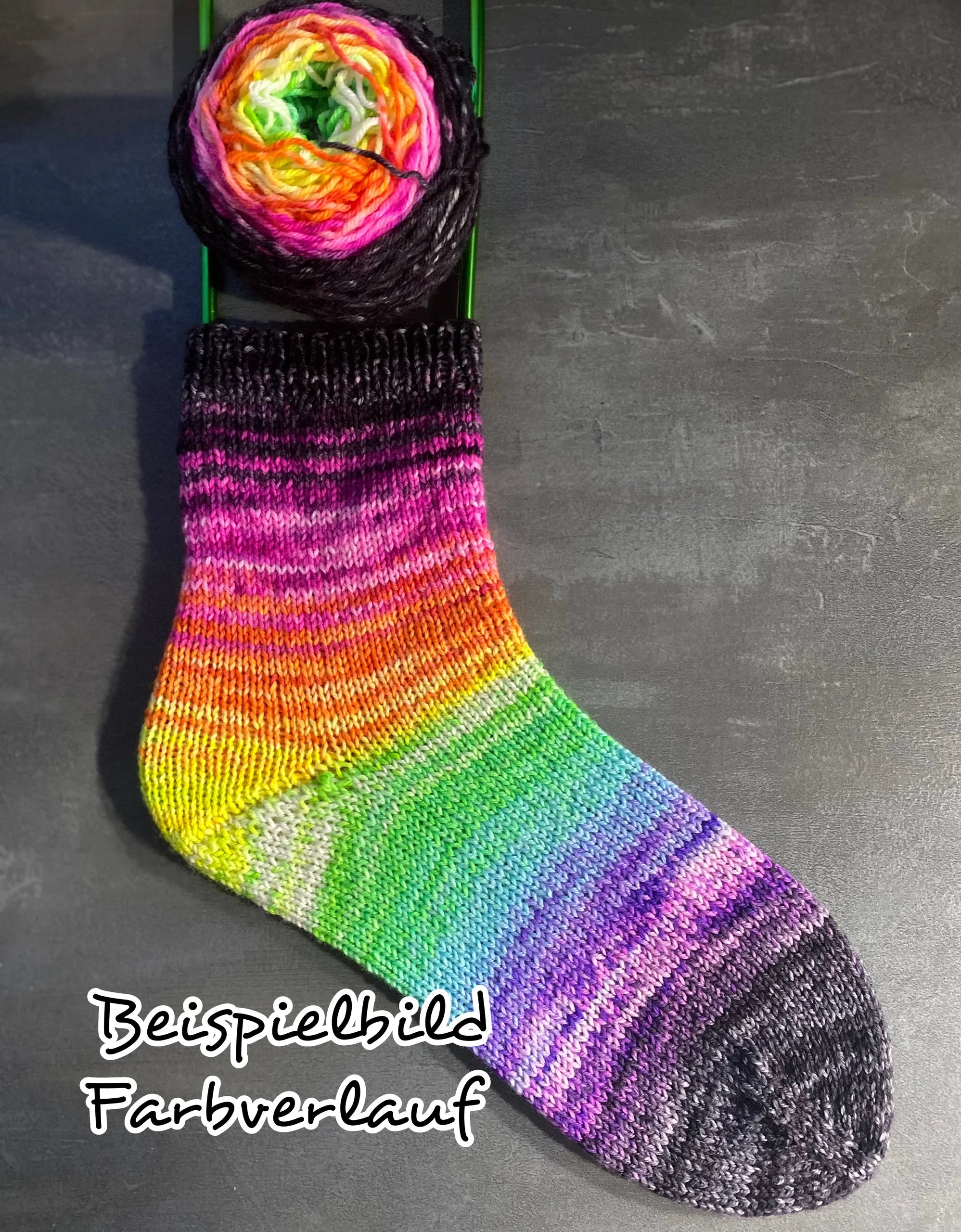 Sock blank •Palm Vines•