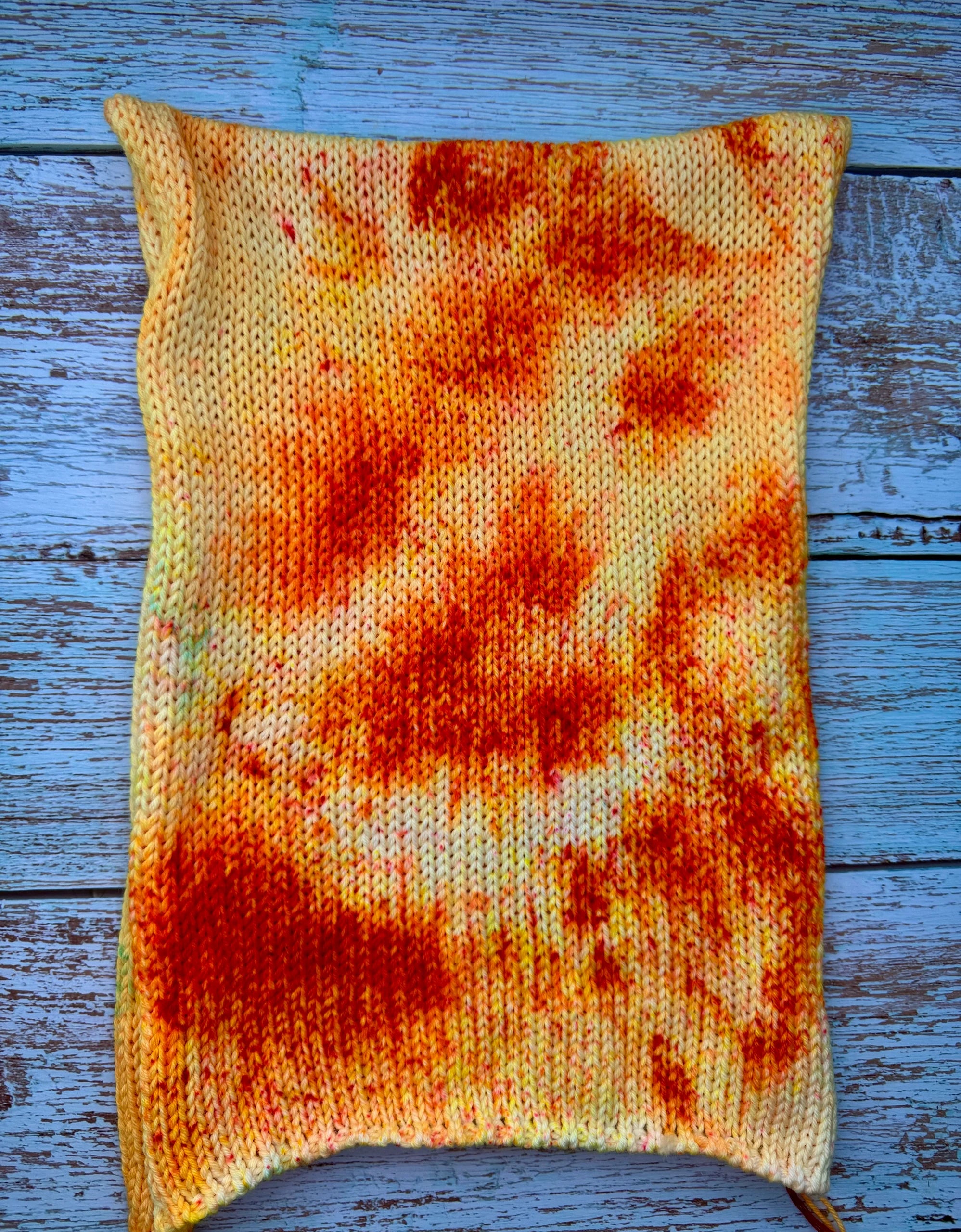 Sock blank •Neon Orange•