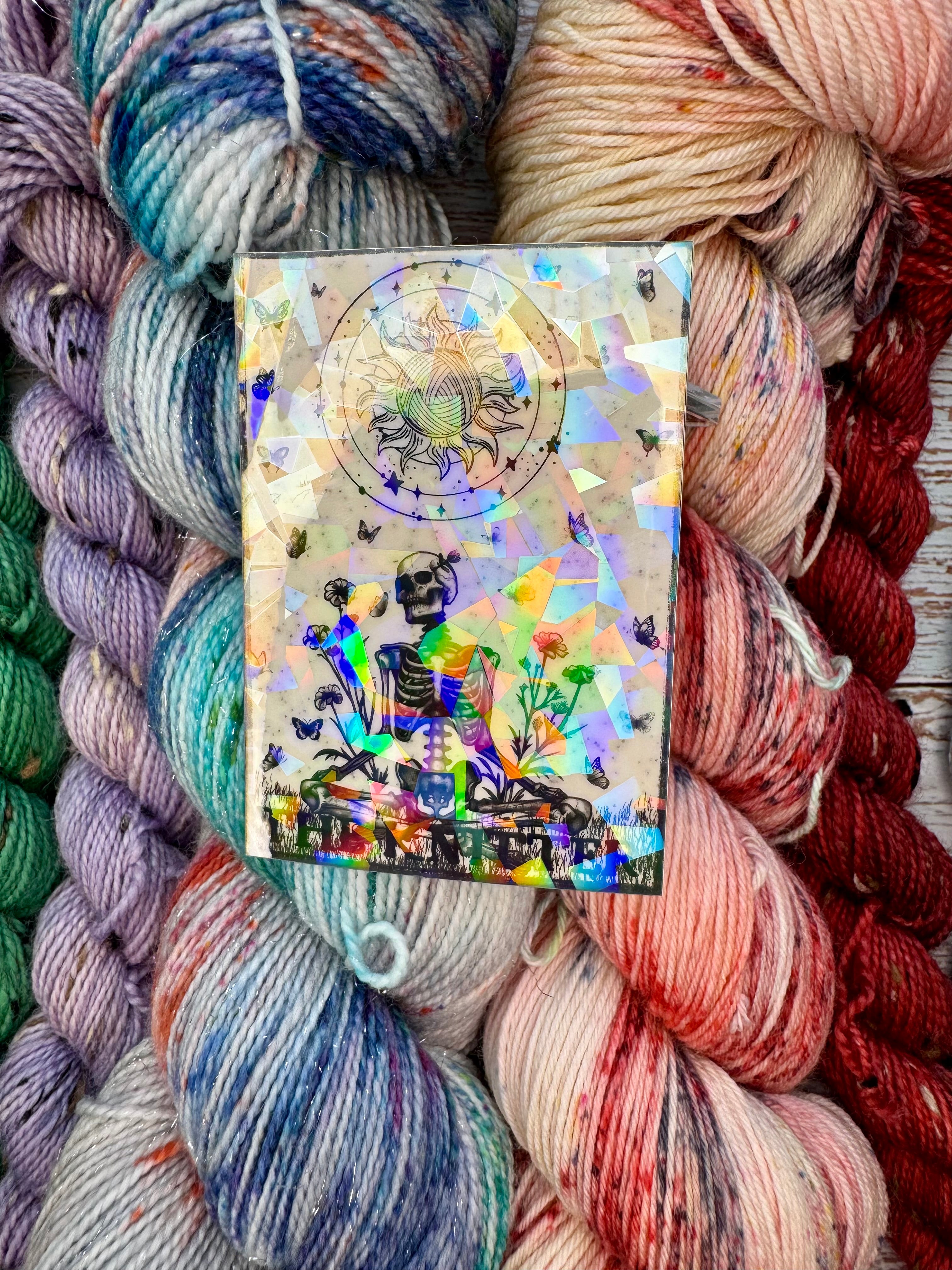 Sticker •The Knitter•