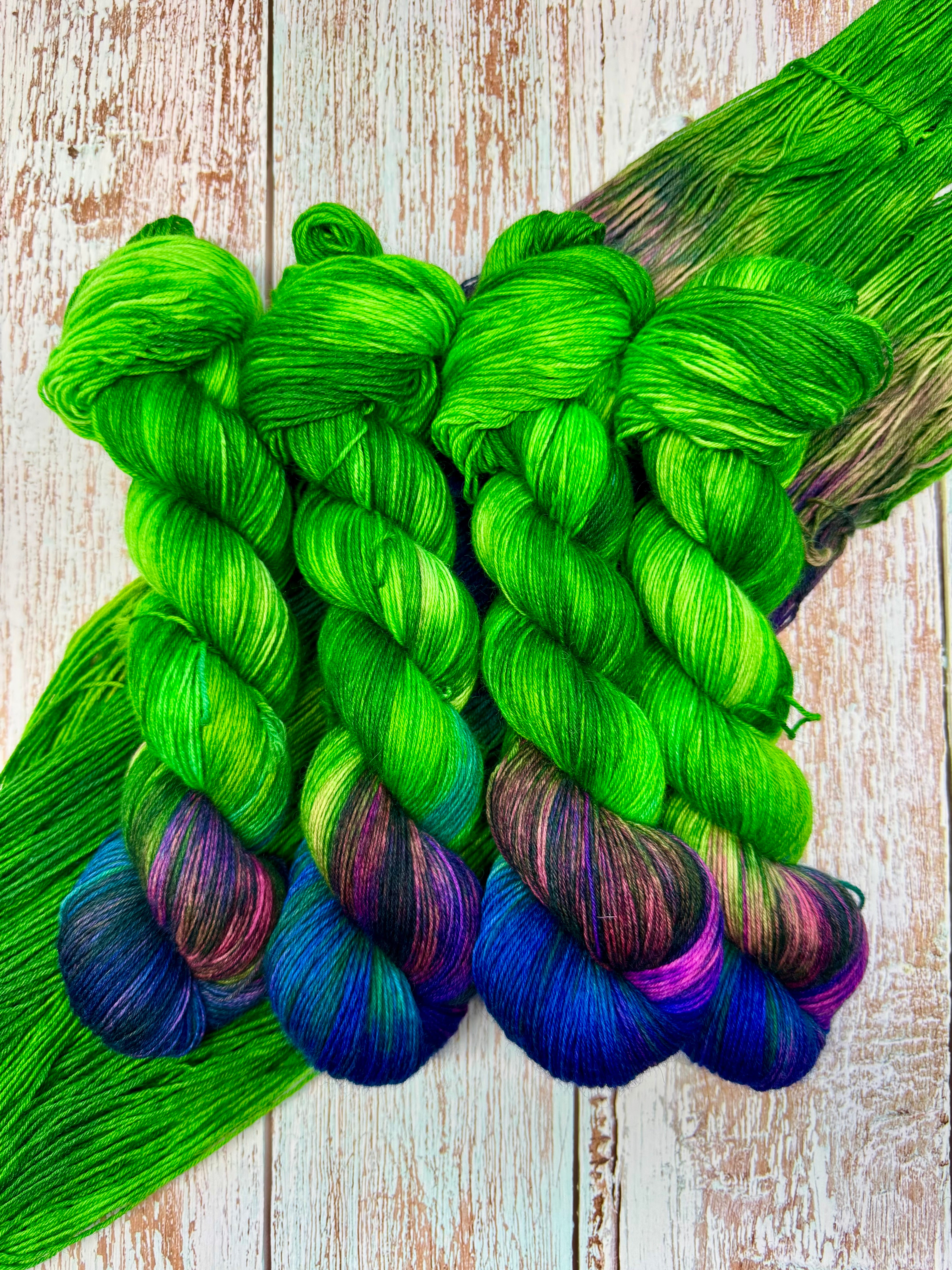 Sock Yarn •Neon Makoto•