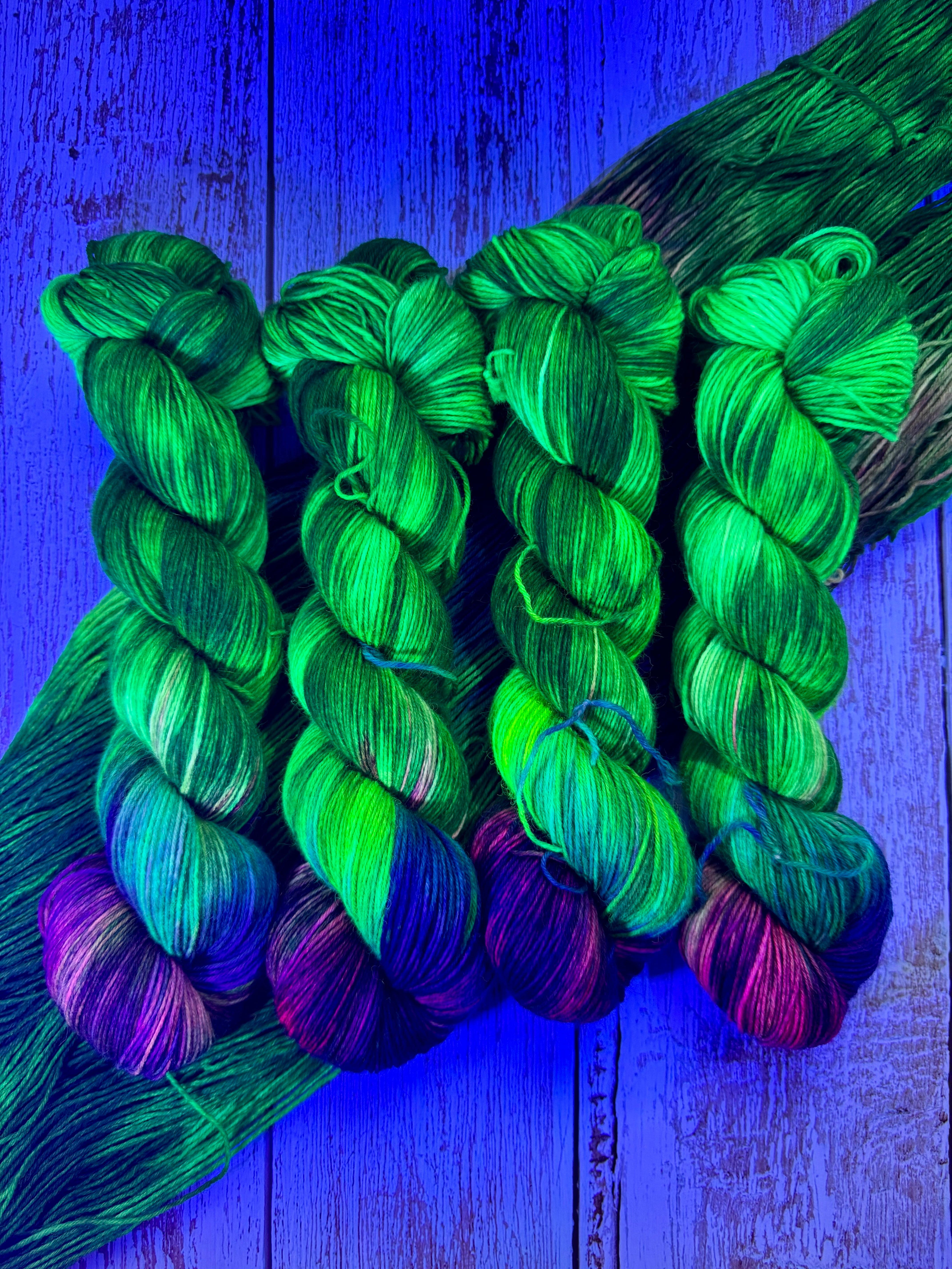 Sock Yarn •Neon Makoto•