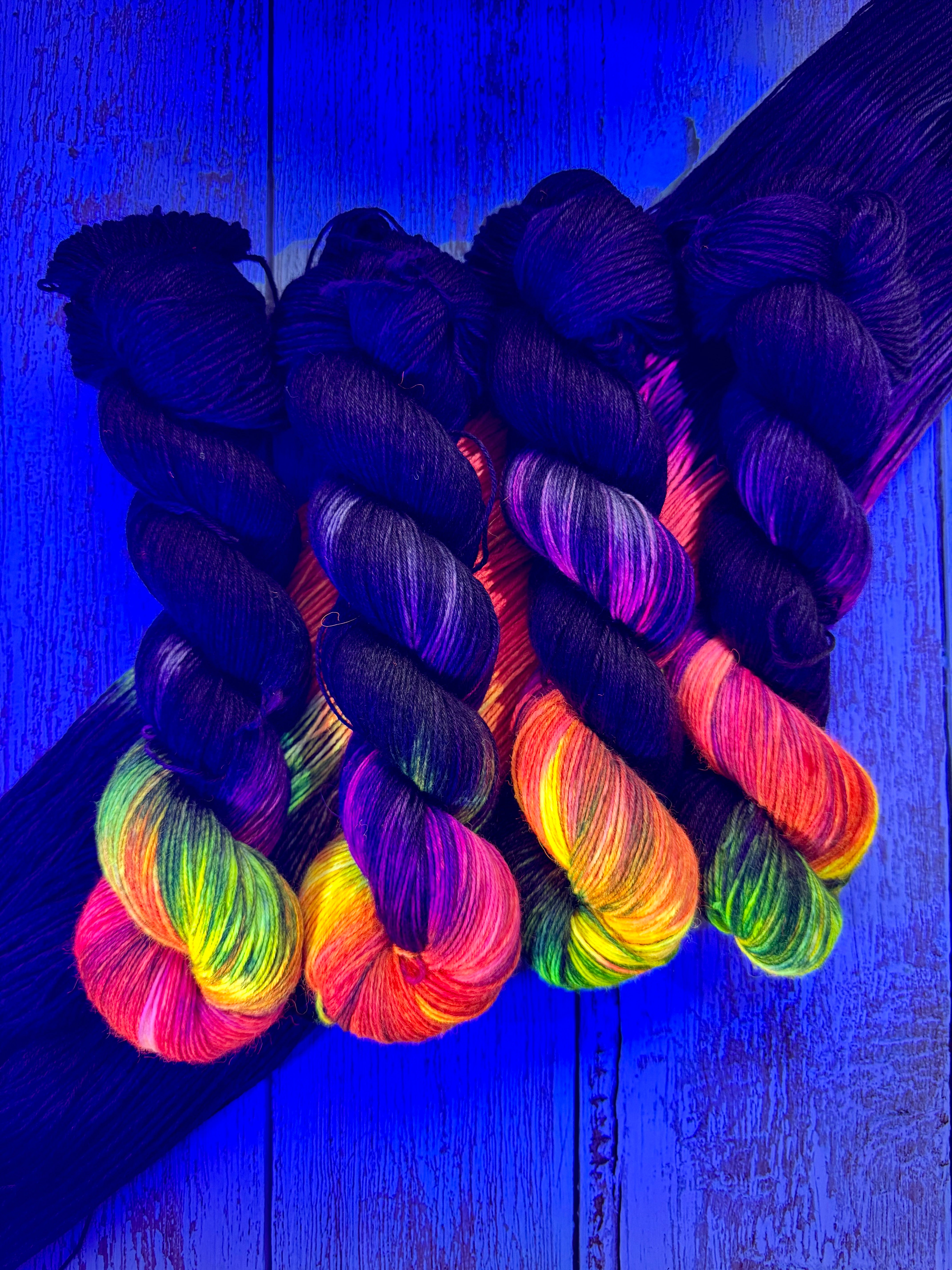 Sock Yarn •Neon Bunny•