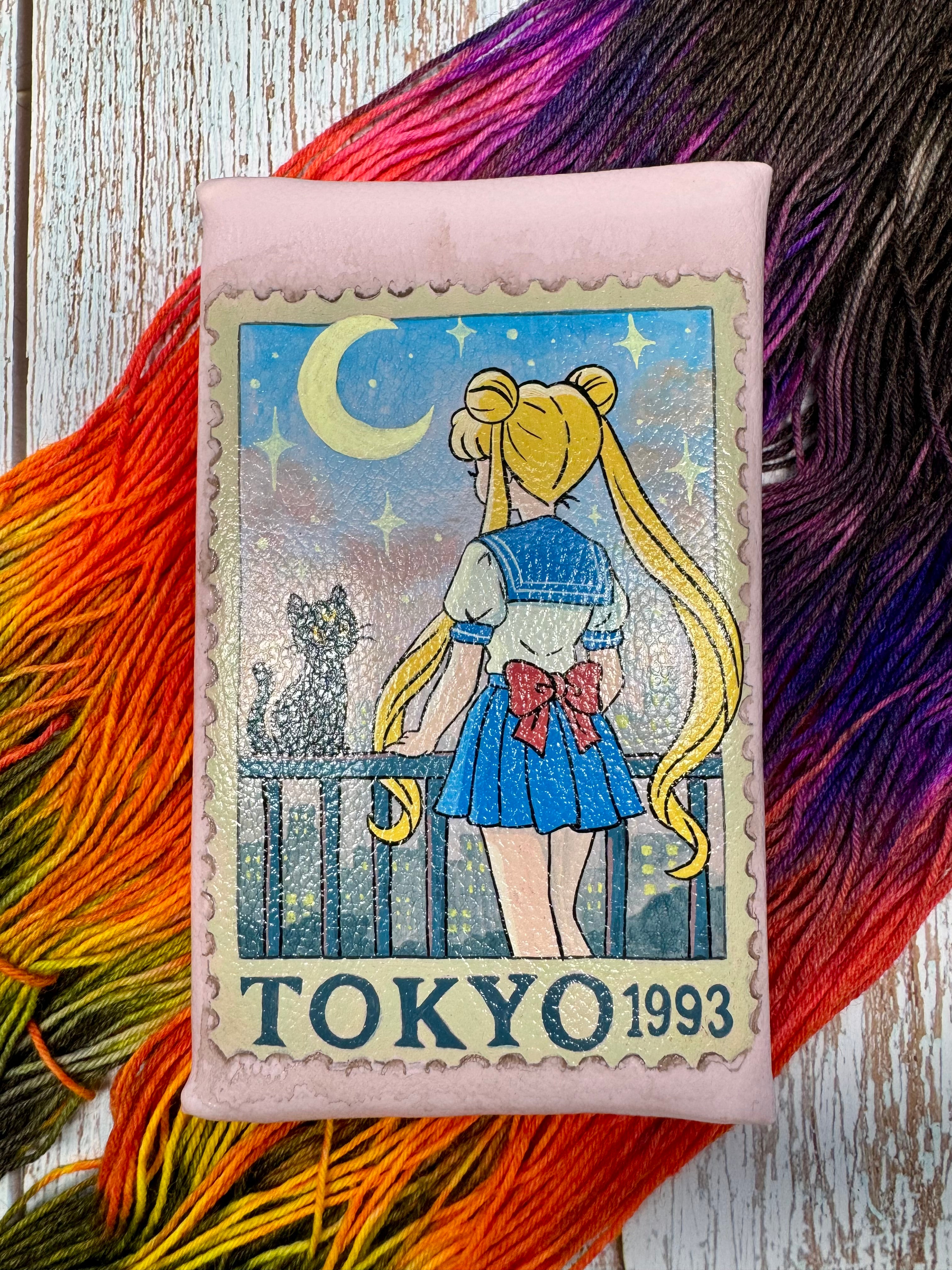 Klimbim Tasche •Tokyo Briefmarke•