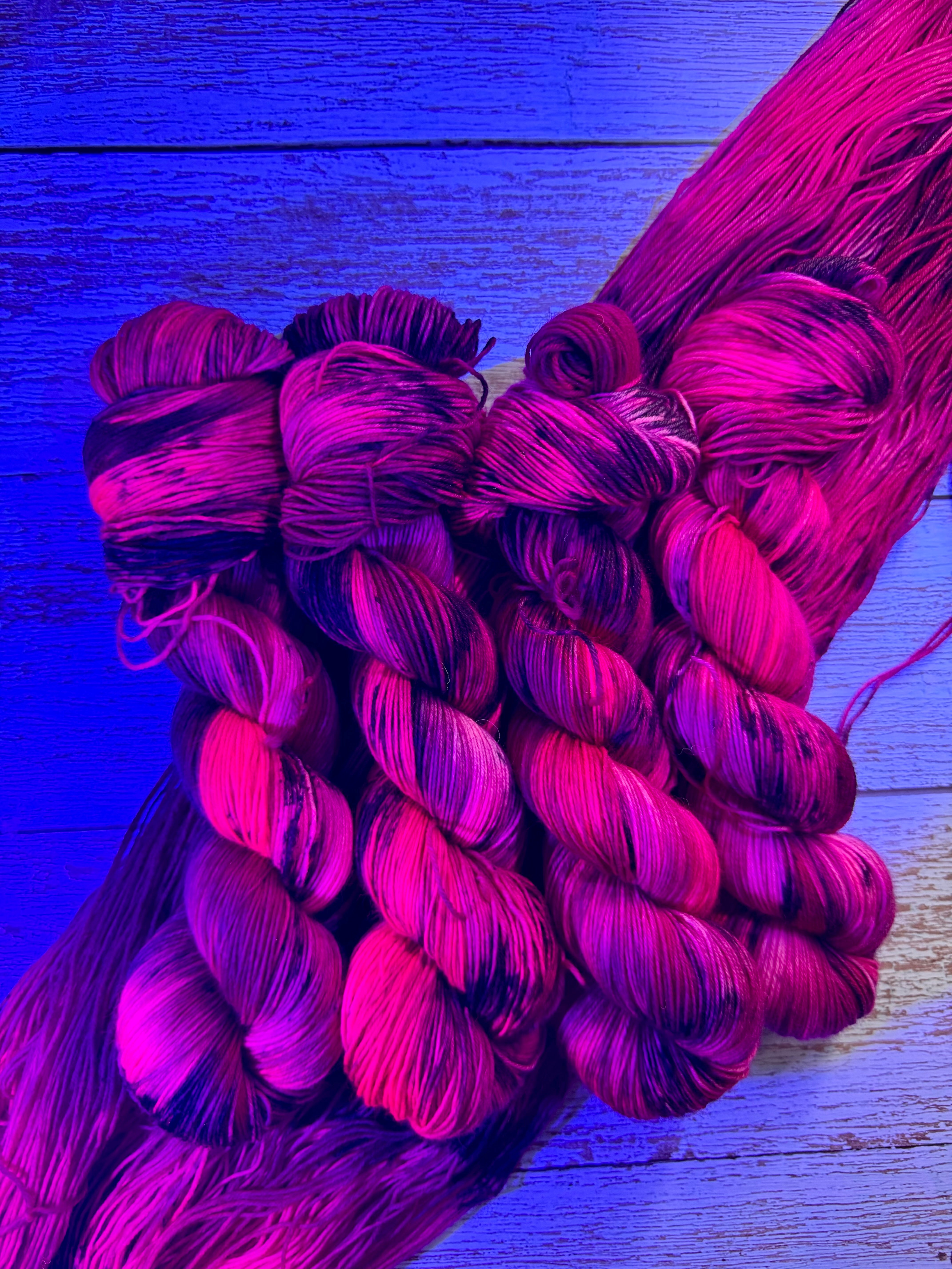 Sock Yarn •Neon Chibiusa•