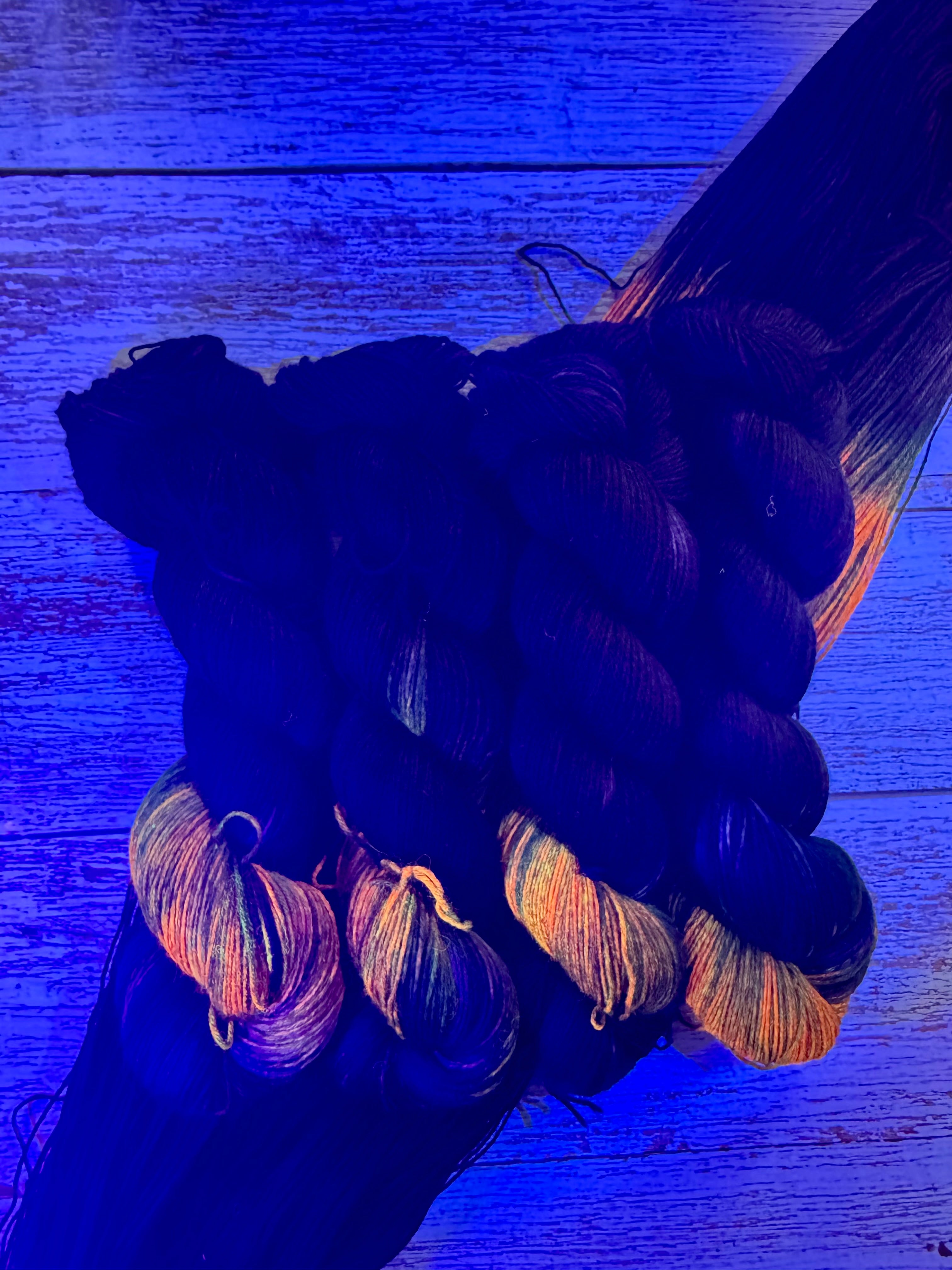 Sock Yarn •Neon Celestial•