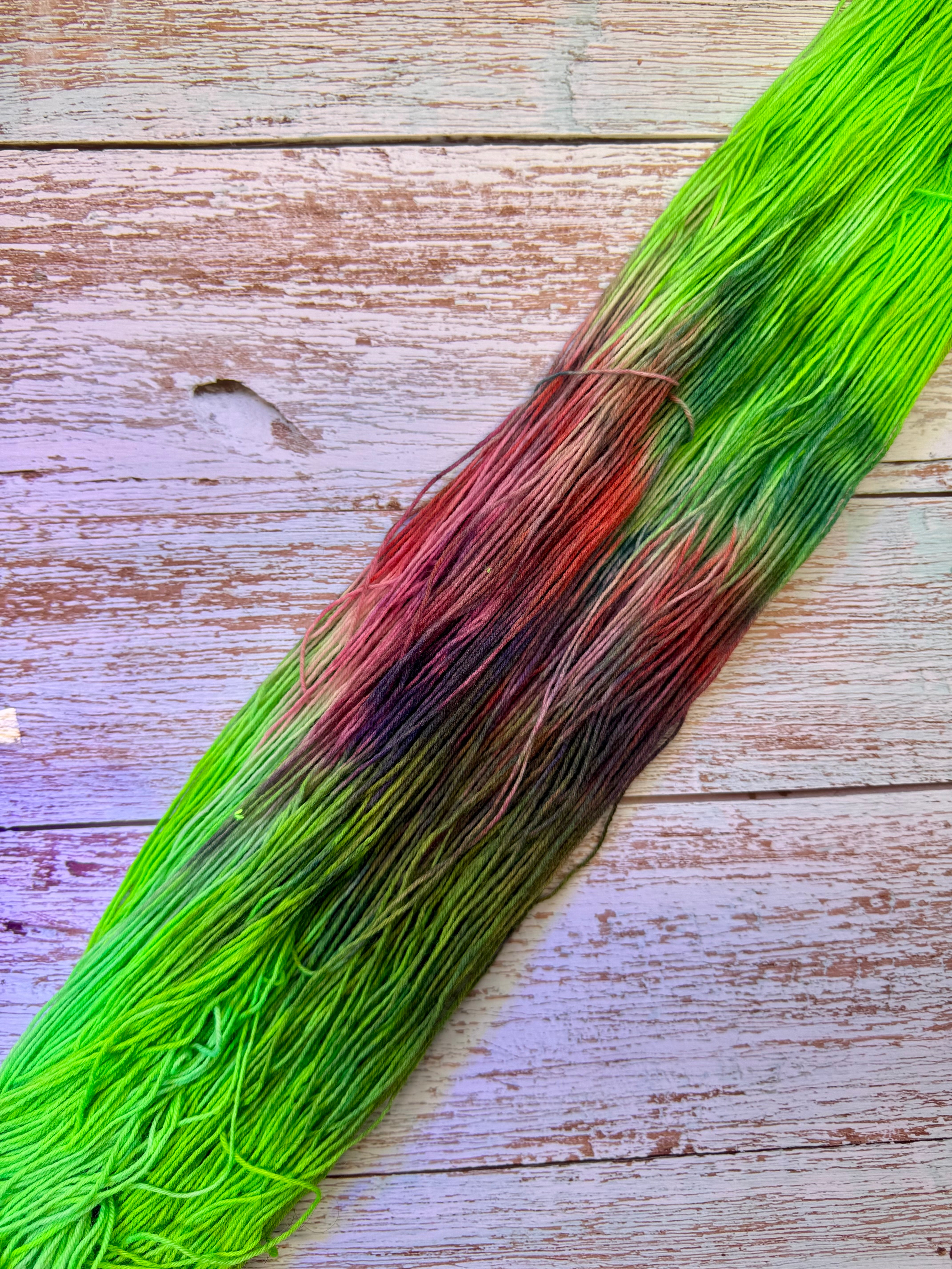 Sock Yarn •Neon Setsuna•