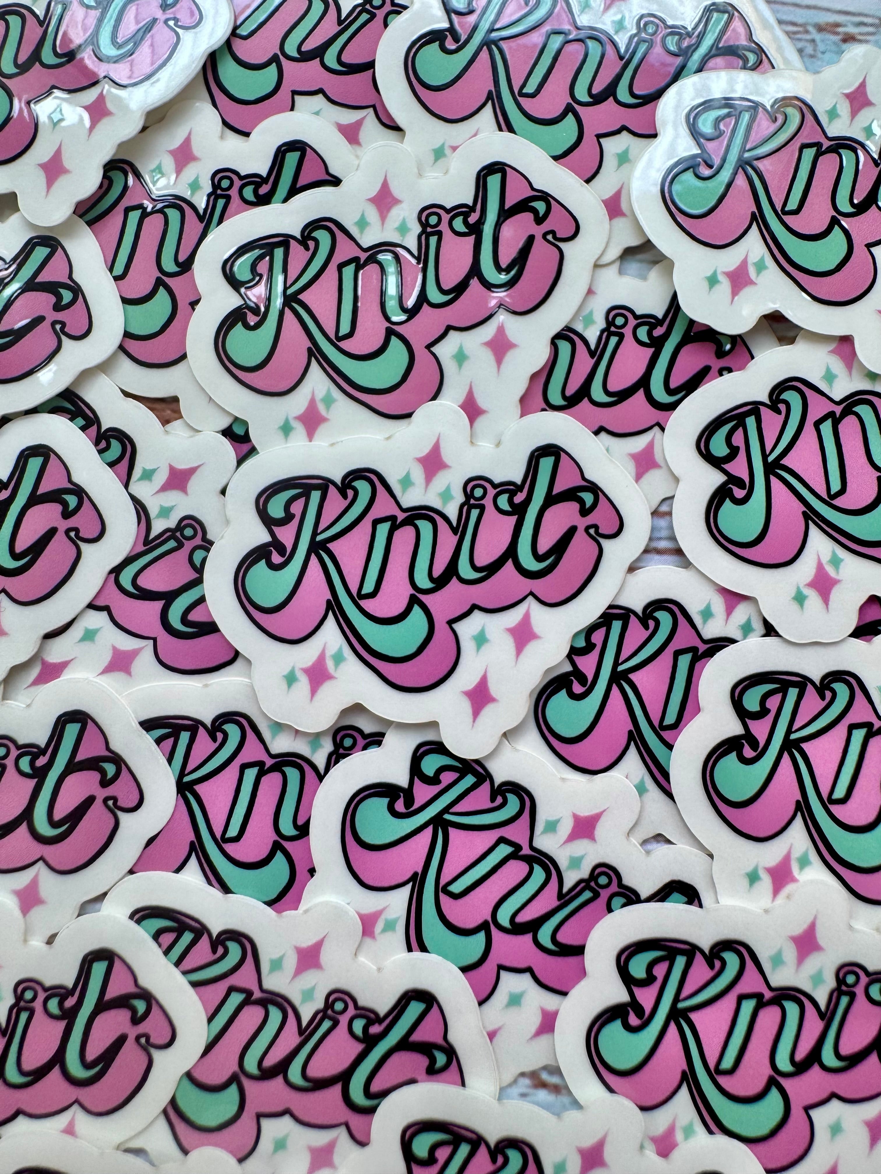 Sticker •Knit•