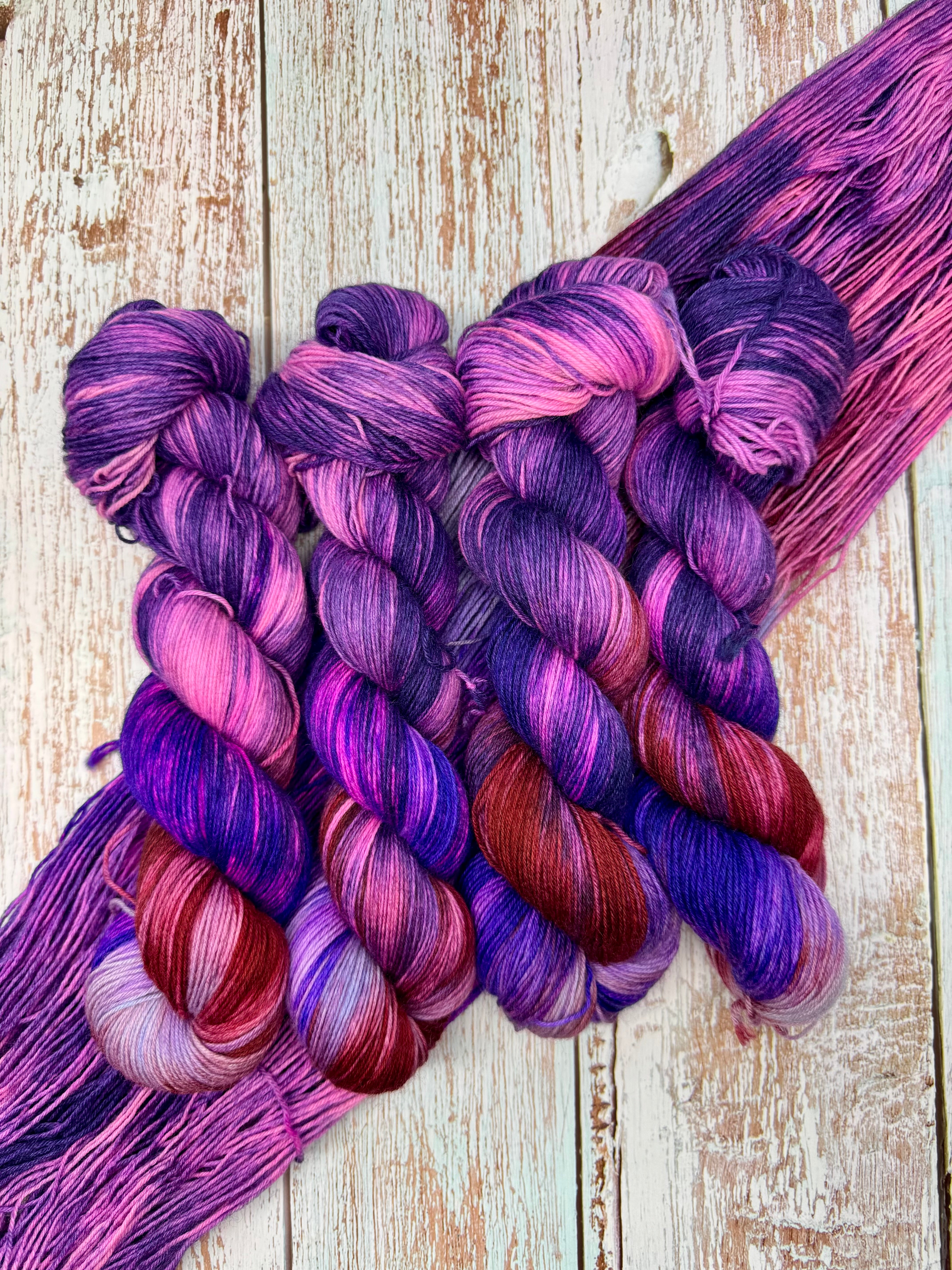 Sock Yarn •Neon Rei•