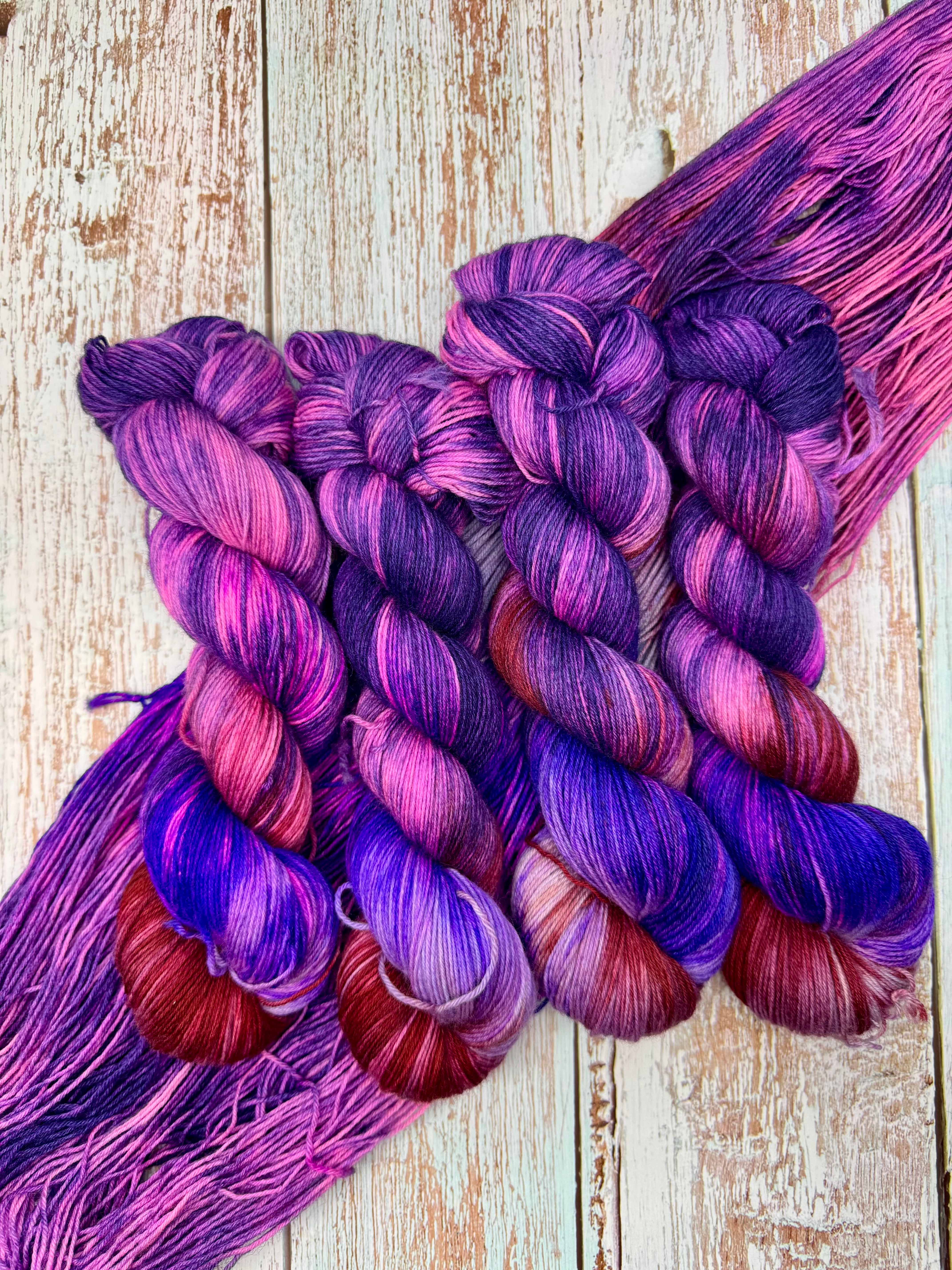 Sock Yarn •Neon Rei•