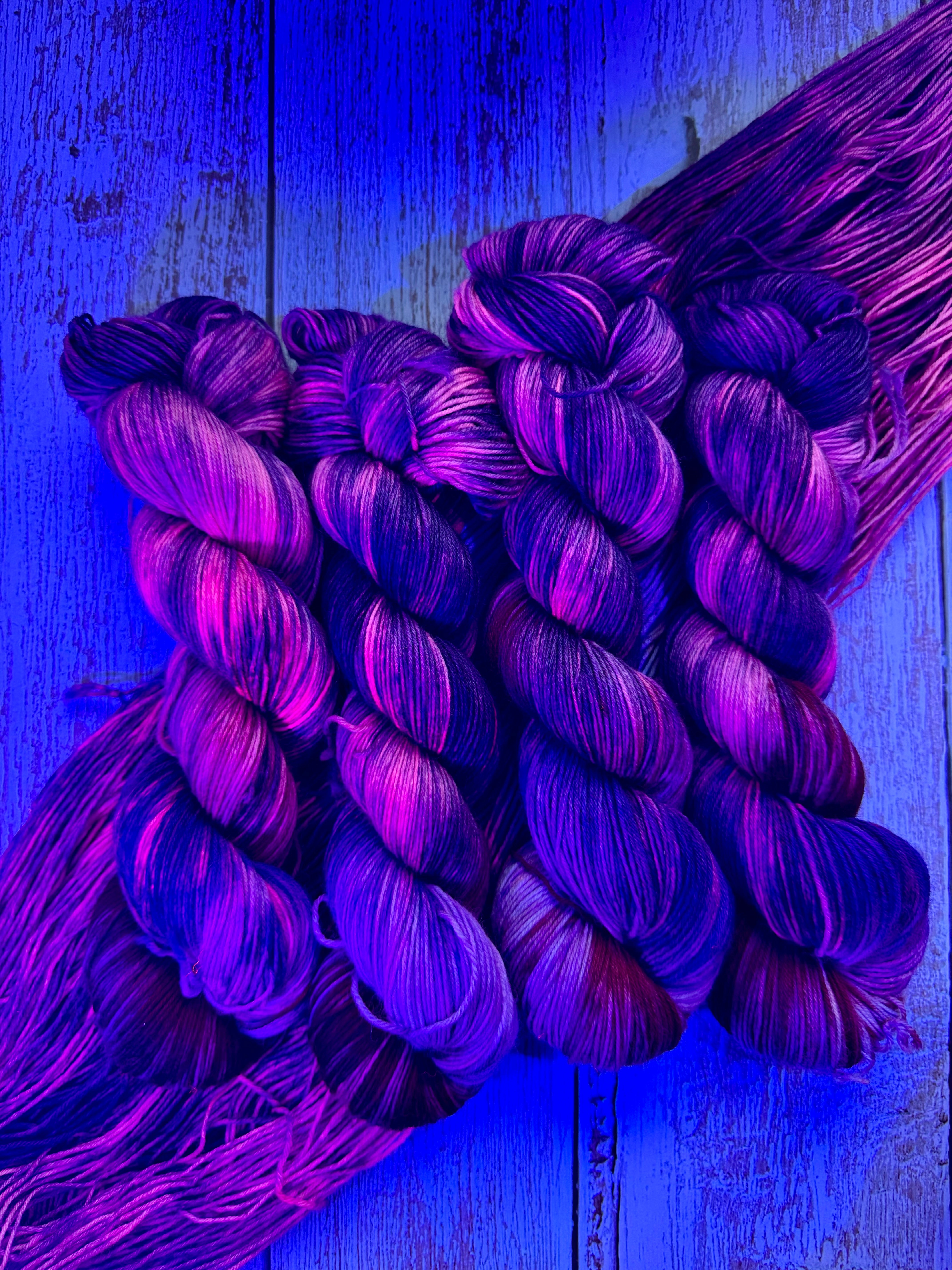 Sock Yarn •Neon Rei•