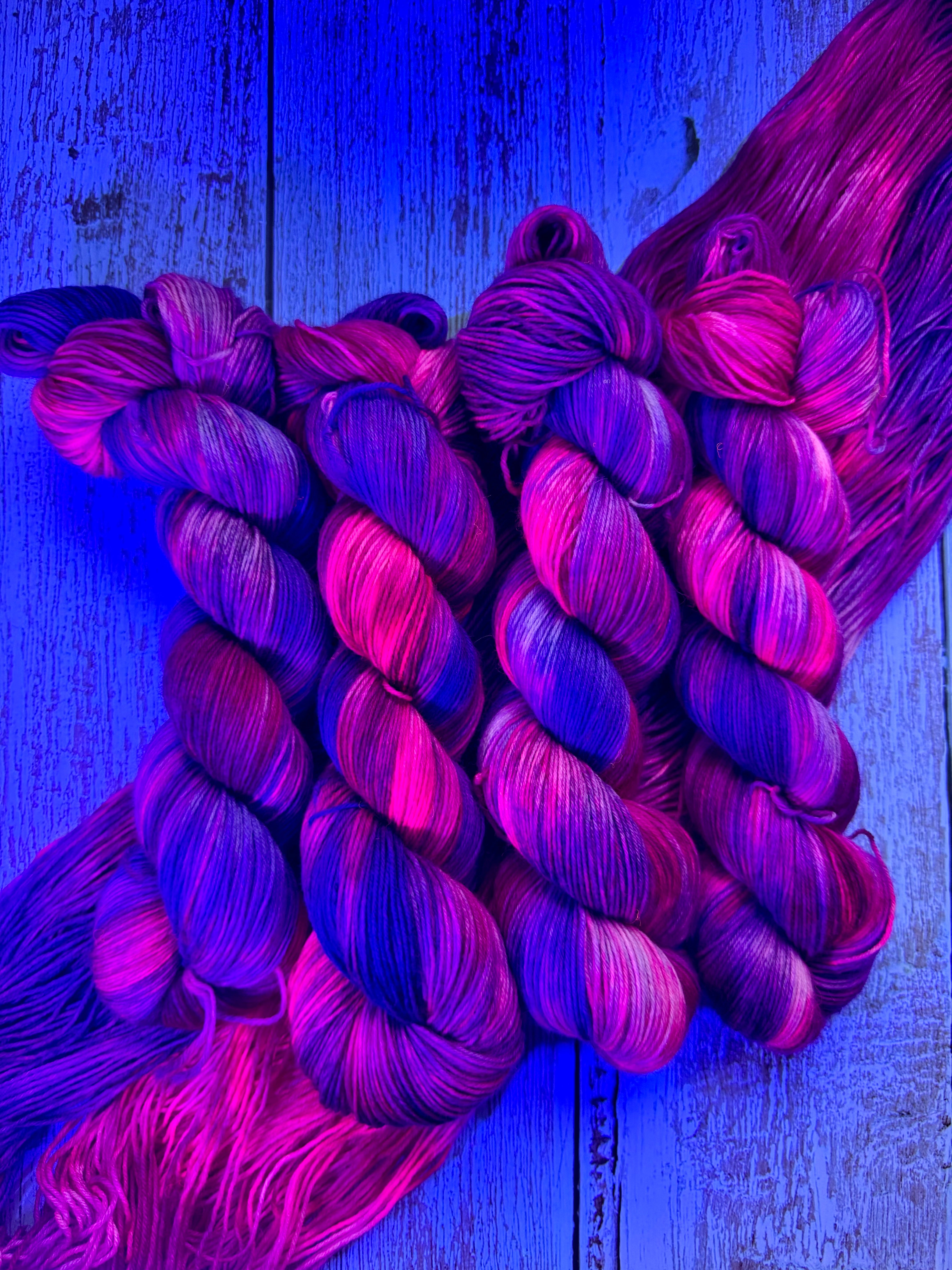 Sock Yarn •Neon Sailor Moon•