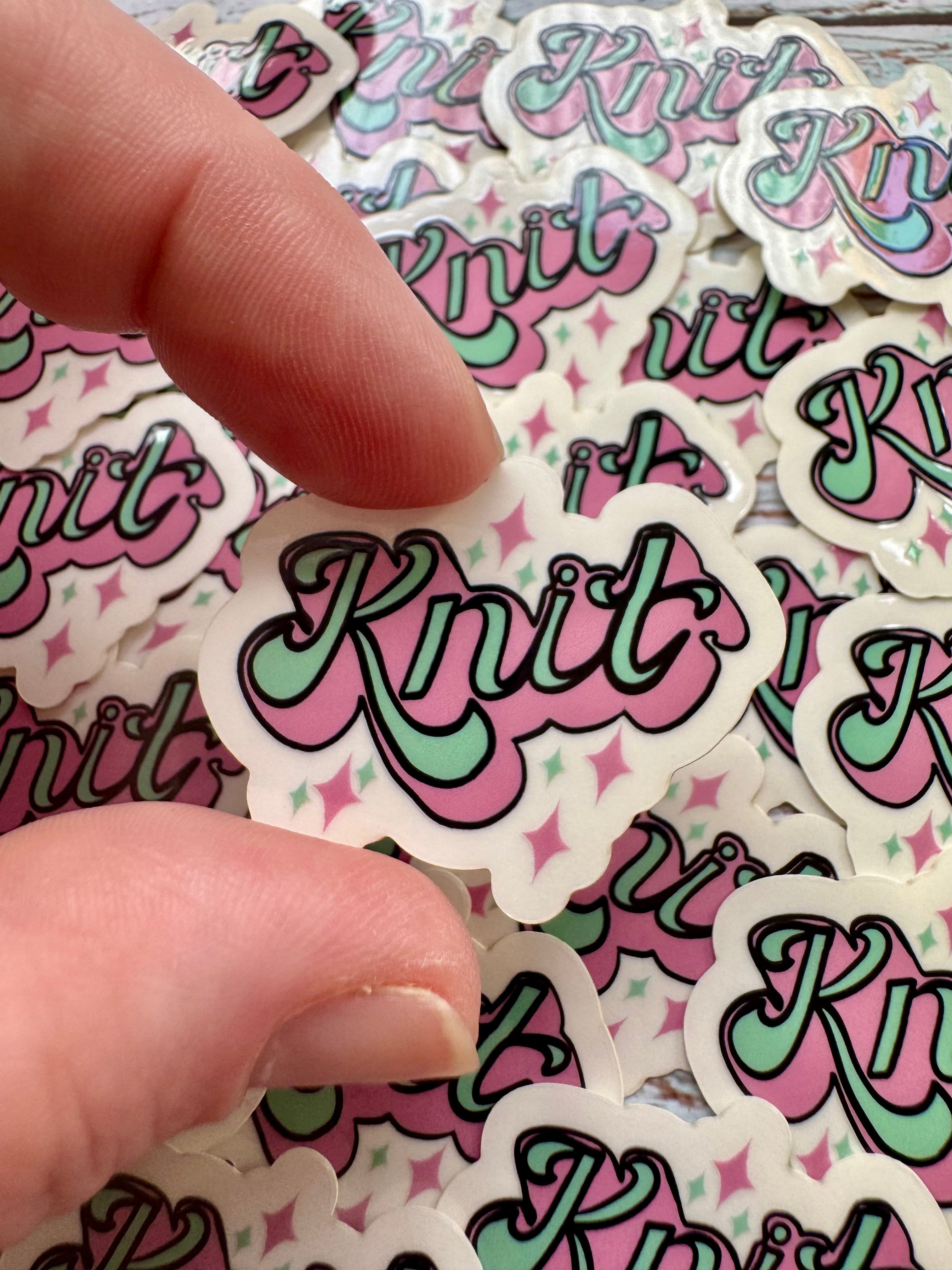 Sticker •Knit•