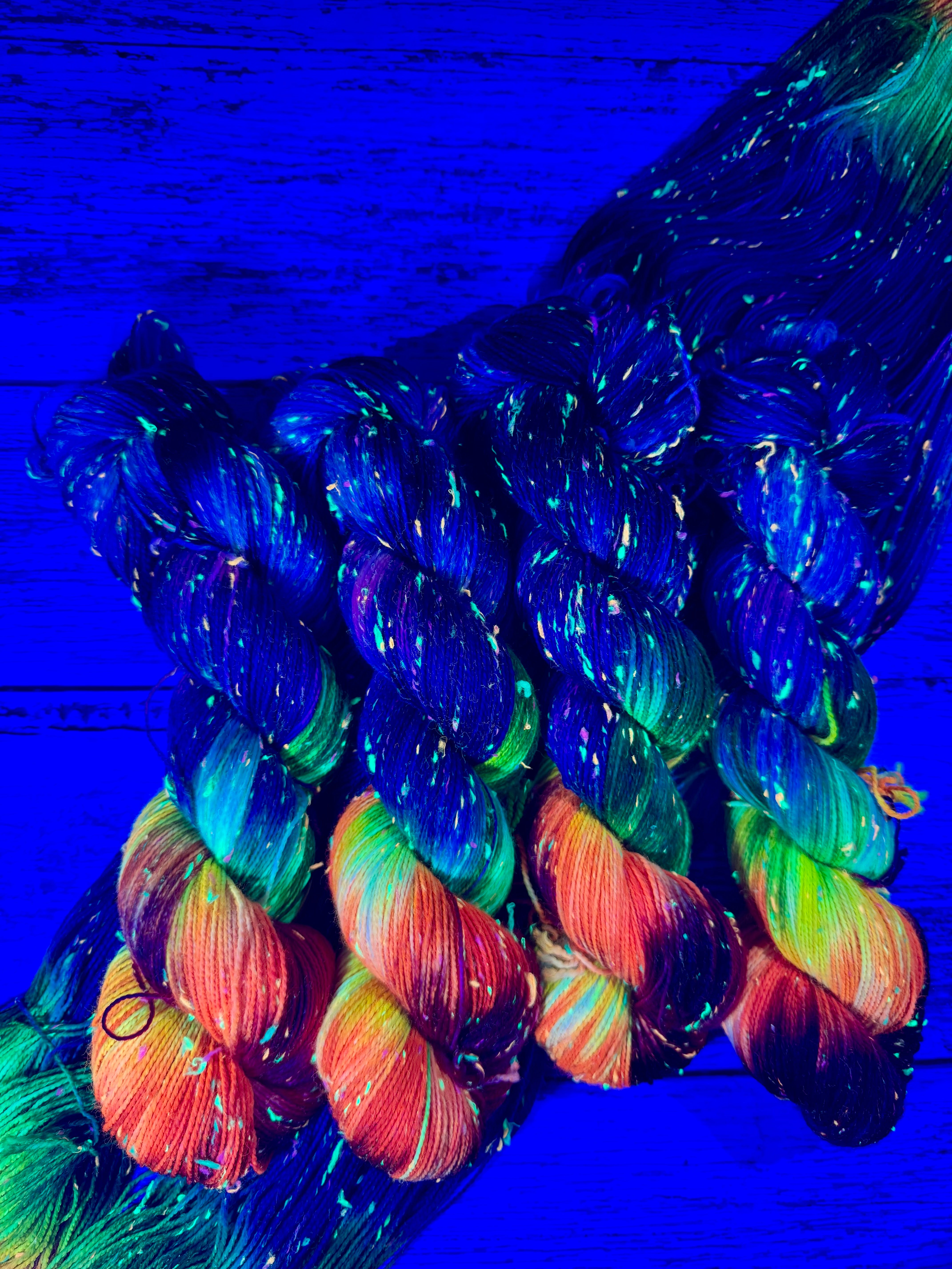 Sockenwolle Neon Neps °Straight Ally°