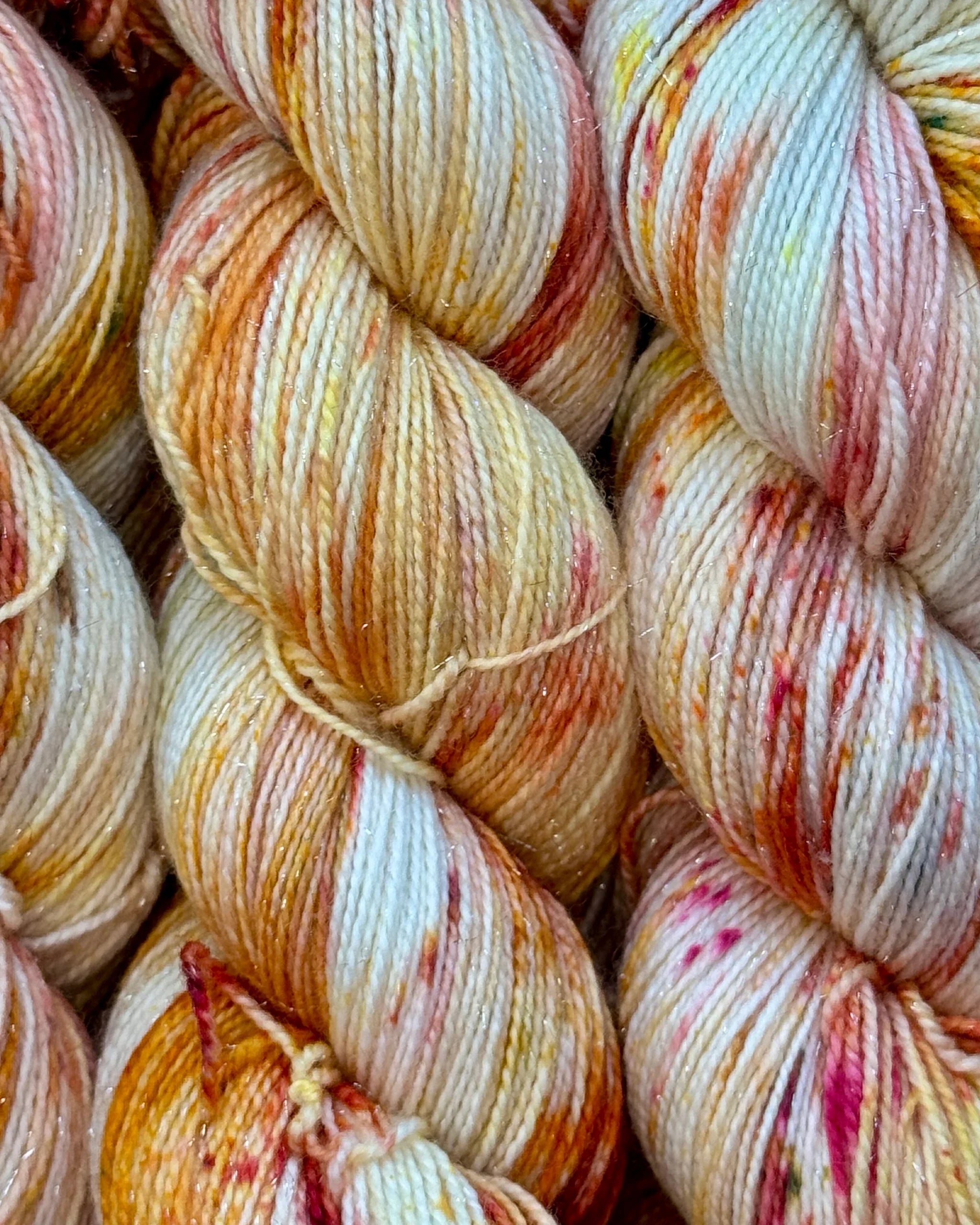 Glitter Sock Yarn •The Skein of a Killer•