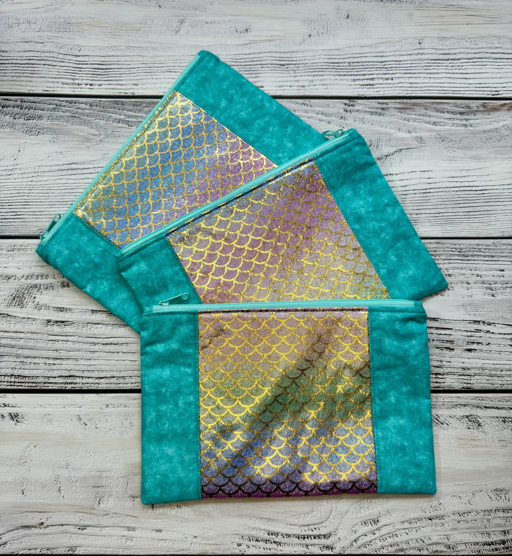 Krimskrams Tasche •Mermaid holo Glitzer•