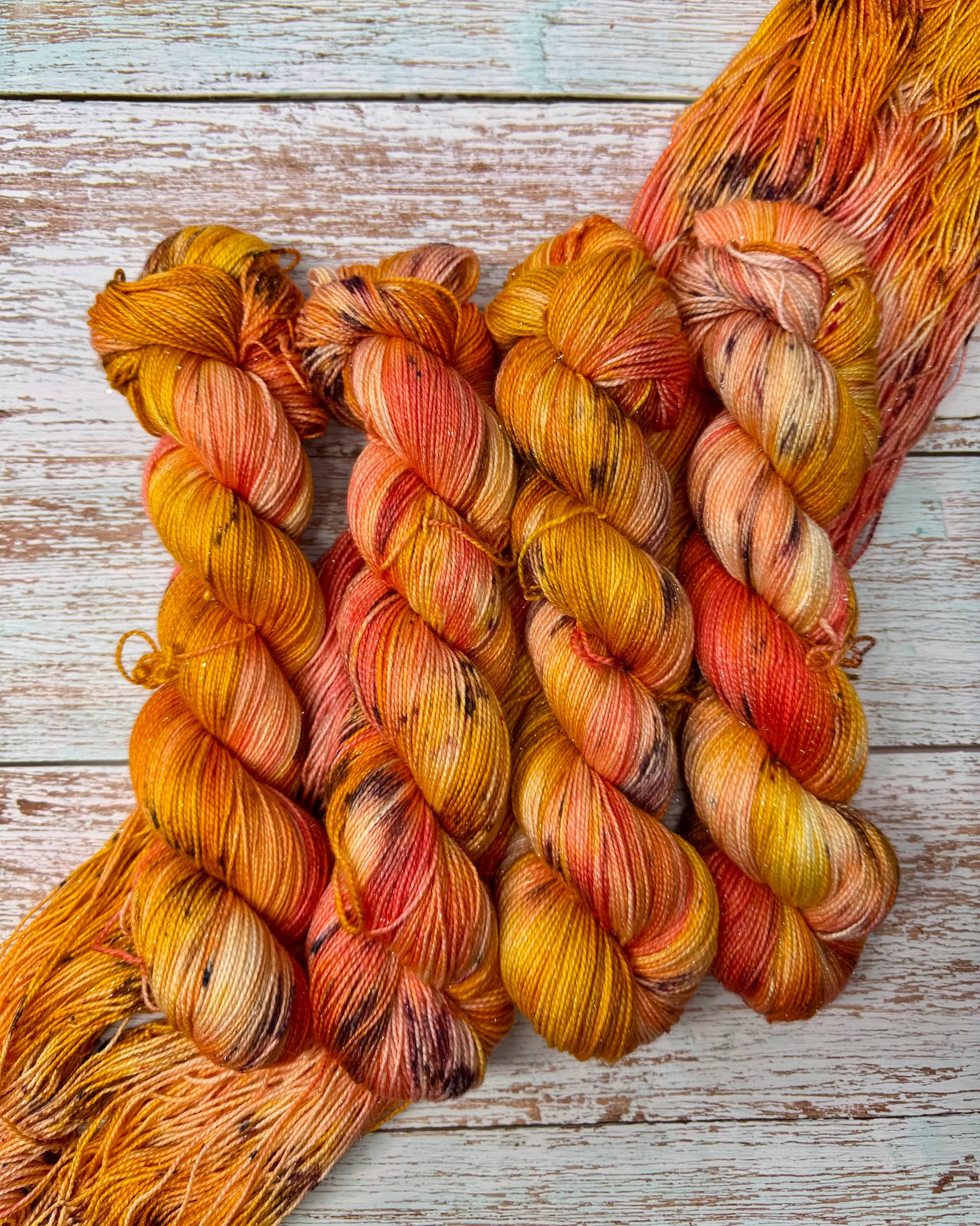 Sparkle Sock Yarn Electric Melon