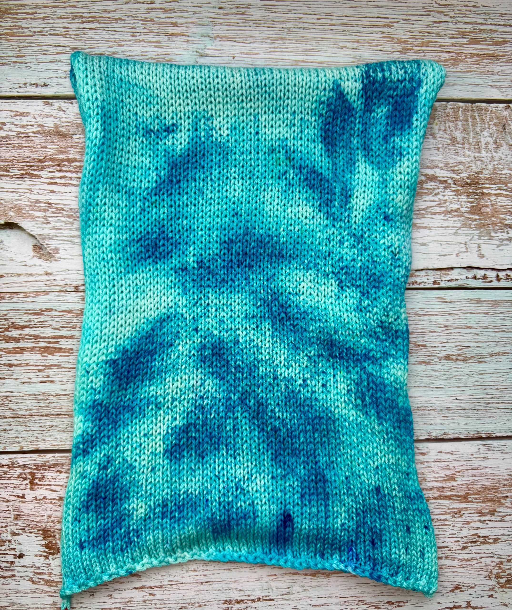 Sock blank •Bright Aqua•